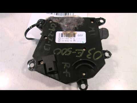 2003 Mercedes E500 Power Master Window Control RH SEAT SWITCH W/MEM 211TYPE - mbiparts.com Us... OEM