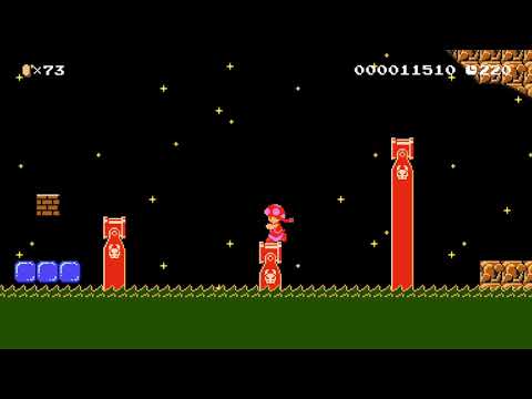 Super Mario Maker 2 🔧 Swaying Swamp Launchers 🔧 by SilverGold