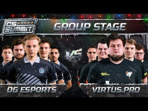 OG vs Virtus.pro, Map 1 Mirage - cs_summit 5: Group Stage - OG vs VP