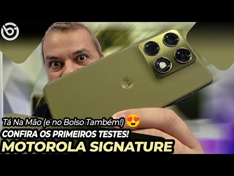 Motorola Signature - TÁ NA MÃO (E no Bolso Também) - Primeiras Impressões