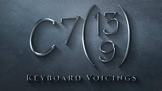 Keyboard Voicings: C7(13,9)