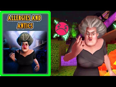 Scary Teacher 3D | miss T Allergies and antics Walkthrough (iOS Android)