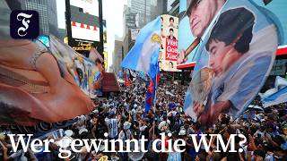Die Stimmung steigt vor dem WM-Finale