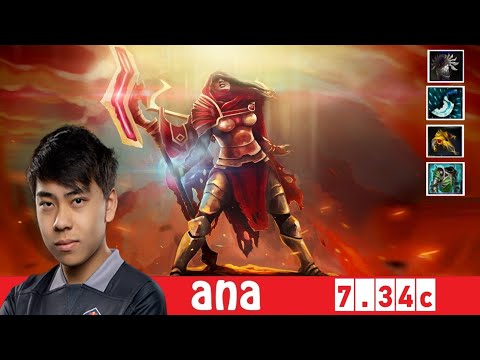 [DOTA 2] ana the LEGION COMMANDER [OFFLANE] [7.34c]