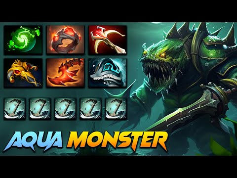 Tidehunter Carry Aqua Mosnter - Dota 2 Pro Gameplay [Watch & Learn]