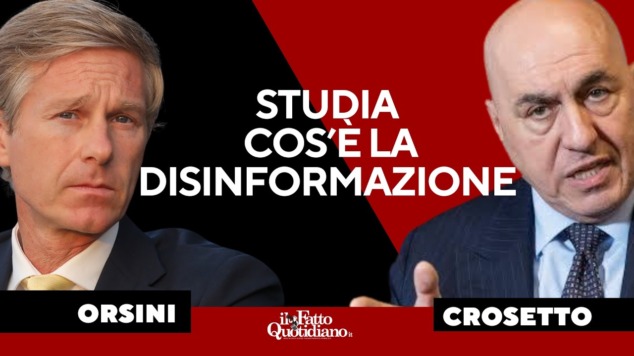 Orsini attacca duramente Crosetto: "Nelle parole di Zacharova non c'è disinformazione. Studia!"