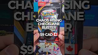 Let's Open A Pokemon Chaos Rising Checklane Blister #pokemon #chaosrising