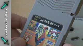 SUPER XXL / 88 in 1 \ Classic Game Boy Multi Retro Game Cardridge Collection