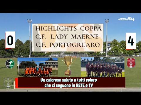 highlights c f  Lady Maerne 0 c f  Portogruaro 4  24 09 2023  Martellago VE