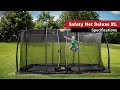 Батут Berg Ultim FlatGround Elite Grey 500x300 см с сеткой Deluxe XL