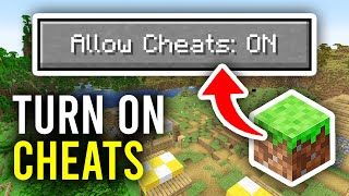 How To Turn On Cheats After Creating World In Minecraft Java - Full Guide