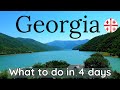 Georgia Country I 4 days Trip I What to do & See in Georgia I  Day Tours from Tbilisi I Vlog #77