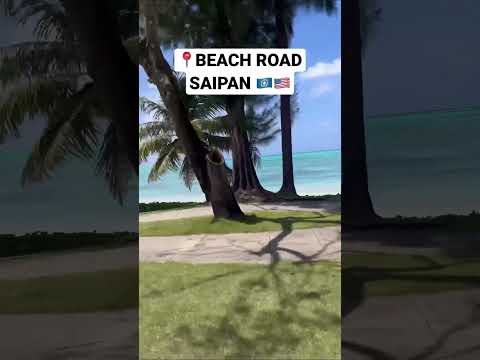 📍Beach Road #saipan #island #paradise #northernmarianaislands #ytshorts #beach #yt #shortsvideo