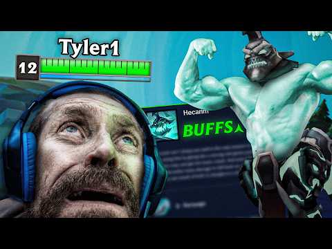 I ruined Tyler1's day with buffed Hecarim.