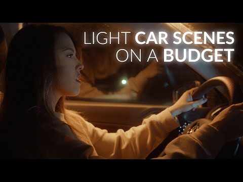 BUDGET Moving Car Scene Lighting | Film Lighting