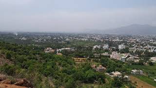 preview picture of video 'Areial View of Salem City from Perumal Kovil Hills | Salem City View'