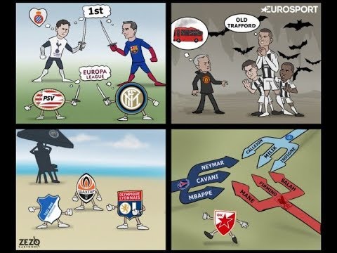 Yevropa Chempionlar ligasiga bag'ishlangan karikaturalar