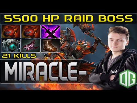 Monkey Miracle - Chaos Knight [Super Tank 5.8k HP, 2x Heart & Skadi Build ] Dota 2 [Ranked]