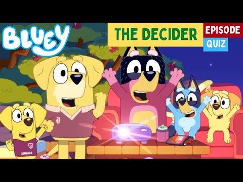 Bluey - 'THE DECIDER' Episode Quiz ‼️ | Disney Jr | ABC Kids