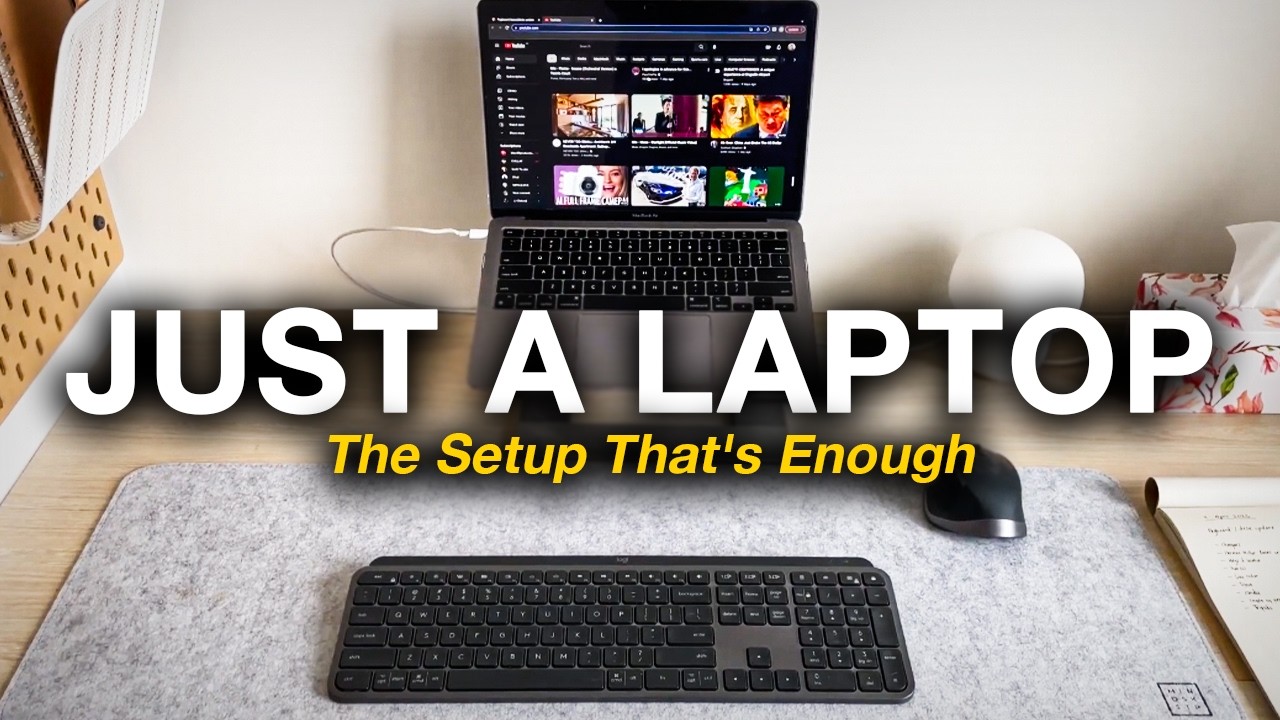 Laptop Only Desk Setup for Small Rooms — Minimalist & Budget Friendly 2025