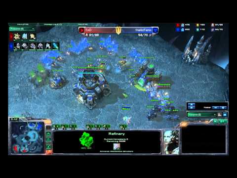 (HD) ToD vs fnaticFenix starcraft 2