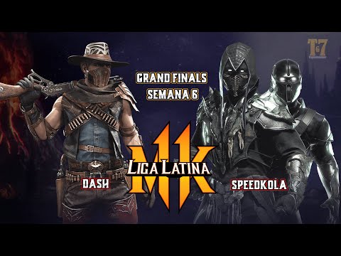 GRAND FINALS - EUPHORING VS SPEEDKOLA- ERRON VS NOOBN SAIBOT- MK11 Liga Latina Norte Semana 6