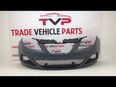 Fits Seat Ibiza 2008-2012 Front Bumper Primed O.E. 6J0807217Hgru video
