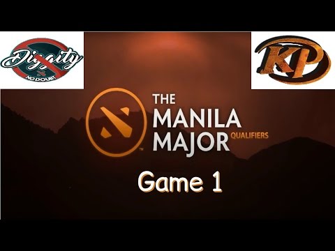 No Diggity vs KP - 18 min GG - Manila Major Qualifier