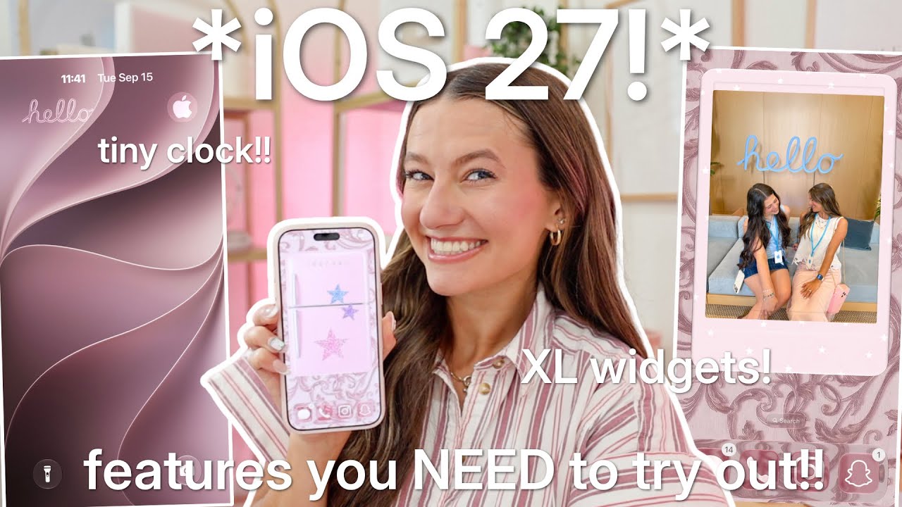 *iOS 27* iphone customization + organization tips/tricks! MUST DO! 🤭