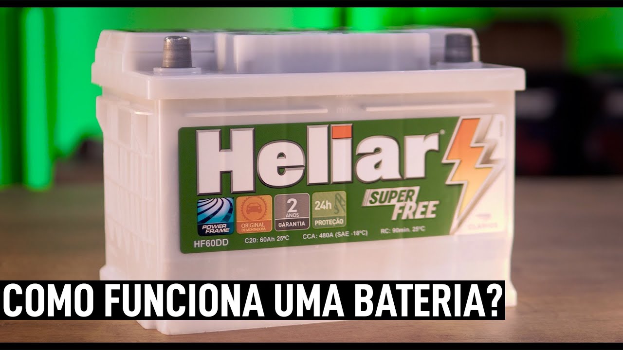 COMO FUNCIONA uma Bateria Automotiva? FT. Heliar - Alta RPM