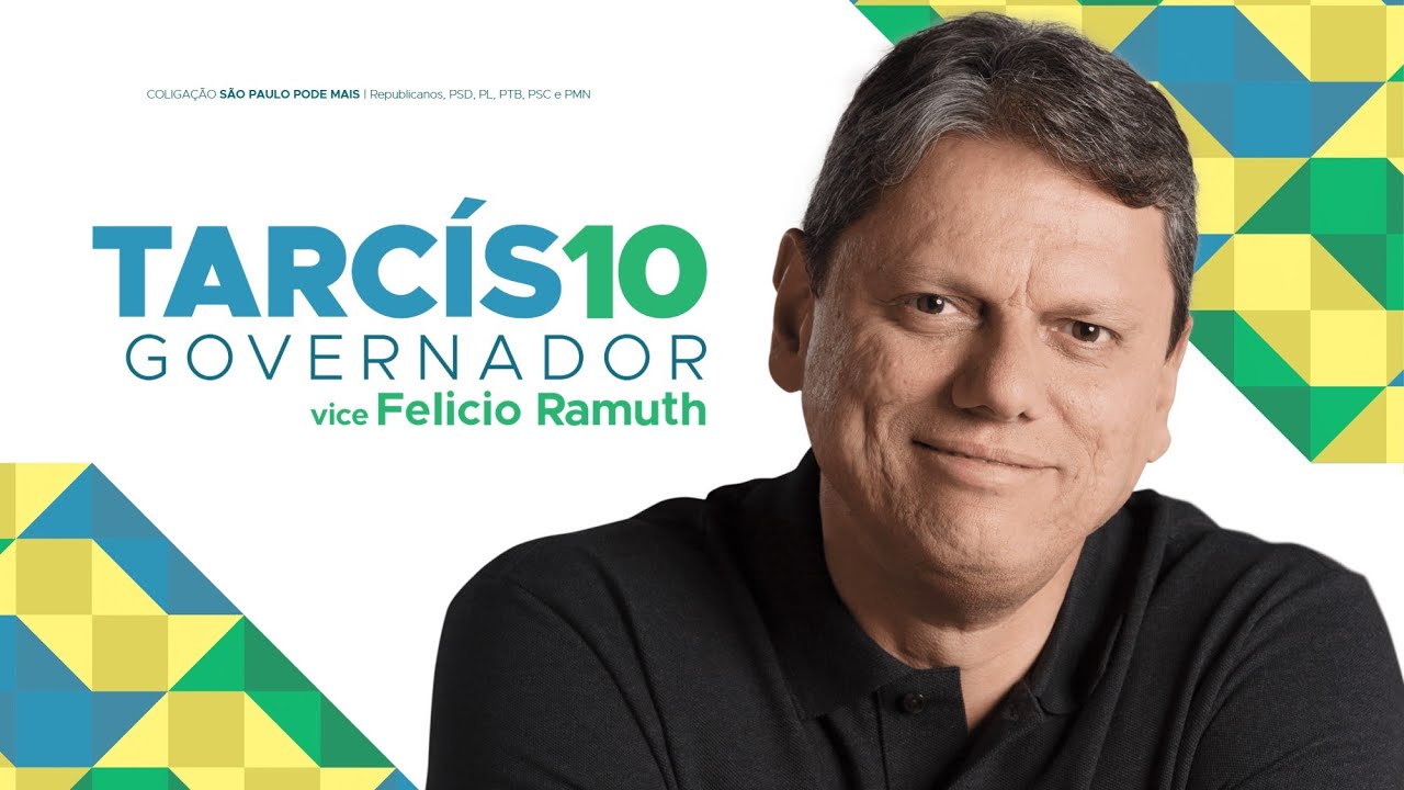 #Jingles2022: "São Paulo pode mais" - Tarcísio de Freitas (Republicanos - Governo de SP)