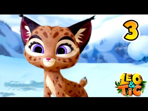 Leo and Tig - Winter Tale - Episode 3 - Funny Family Good Animated Cartoon for Kids