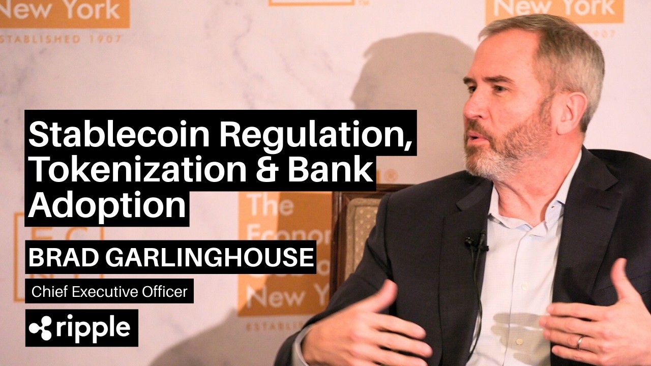 Ripple CEO Brad Garlinghouse on Stablecoin Regulation, Tokenization & Bank Adoption