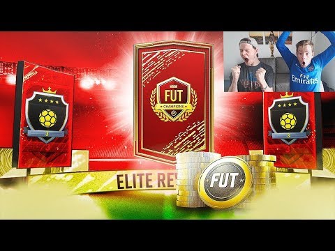 INSANE PACK!! 😱- OUR BEST ELITE 3 FUT CHAMPIONS REWARDS + RANK 1 REWARDS! FIFA 20 Pack Opening RTG