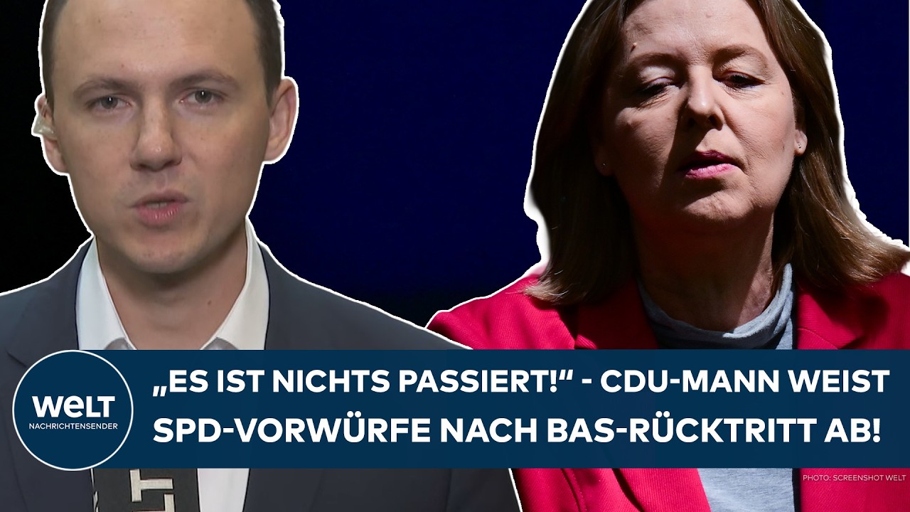 CDU FEUERT GEGEN SPD: "Es ist nichts passiert!" - Reddig weist SPD-Vorwürfe nach Bas-Beben zurück!
