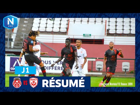 J1 I FC Rouen 1899 - AS Nancy Lorraine (2-2), le résumé I National FFF 2024-2025