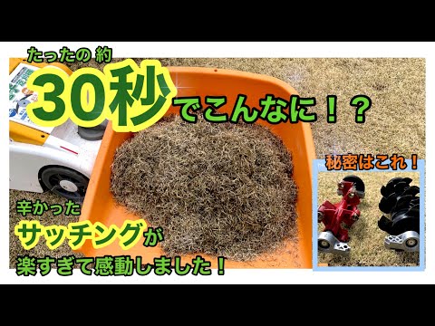 マルチング芝刈りは時間とお金を節約します トピックス