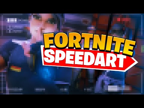 [HD]FORTNITE SPEEDART THUMBNAIL // How I made a Fortnite Thumbnail
