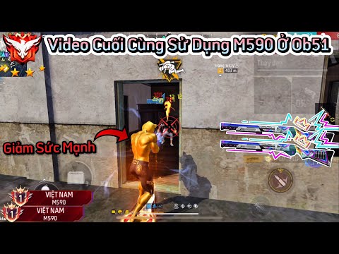 [Free Fire] CU LI “Last Time Using M590 in OB51” Carries Team Worldwide - Let's See the Reactions...