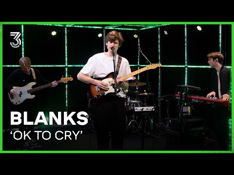 Blanks speelt 'Ok To Cry' | 3FM Live Box | NPO 3FM