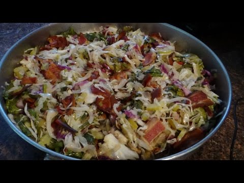 Low Carb Bacon Stir Fry