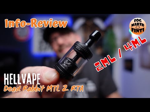 Hellvape Dead Rabbit MTL 2 RTA | Info Review