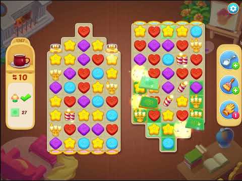 Matchington Mansion Level 1367 - 🏰 Gameplay - Gamopolis