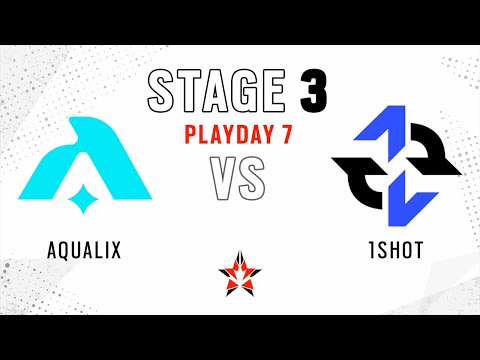 Aqualix vs 1Shot // NA Challenger League - Stage 3 - Playday 7
