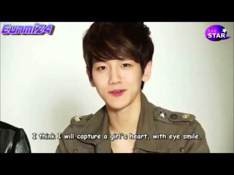 [ENG SUB] EXO-K Baekhyun smile eyes