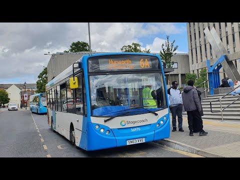 CRAZY VOITH: Route 12 | SN63VVE/36970 - Stagecoach North East: ADL E20D/ADL Enviro 200