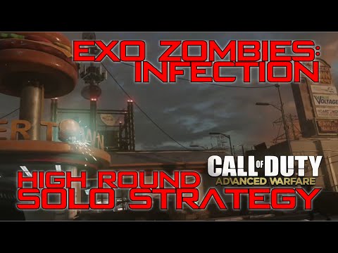 SOLO HIGH ROUND STRATEGY GUIDE | Infection (Exo Zombies) Part 1