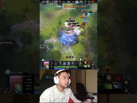 INYOURDREAM NAGA VS AME PHANTON LANCER #shortsvideo #dota2shorts #nagasiren #lgdame #inyourdream