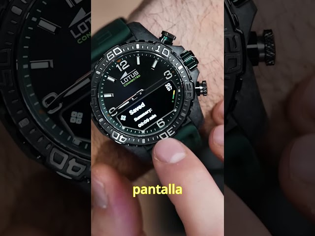 Vídeo relacionado con LOTUS Reloj Inteligente Hombre - Smartwatch Acero Inoxidable 316l
