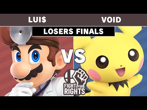 Fight for Rights West Coast - Lui$ (Dr. Mario) Vs CLG | Void (Pichu) Losers Finals - Smash Ultimate